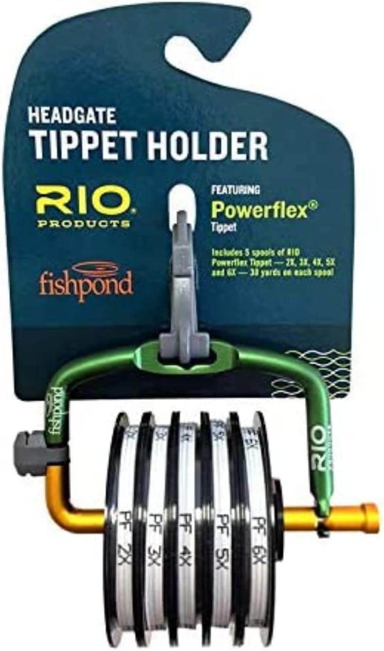 RIO Powerflex Tippet Head Gate (5 Spools, 2X to 6X)