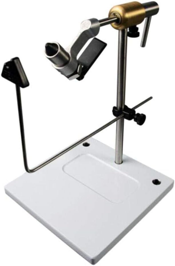 Peak Rotary Fly Tying Vise with Pedestal Base
