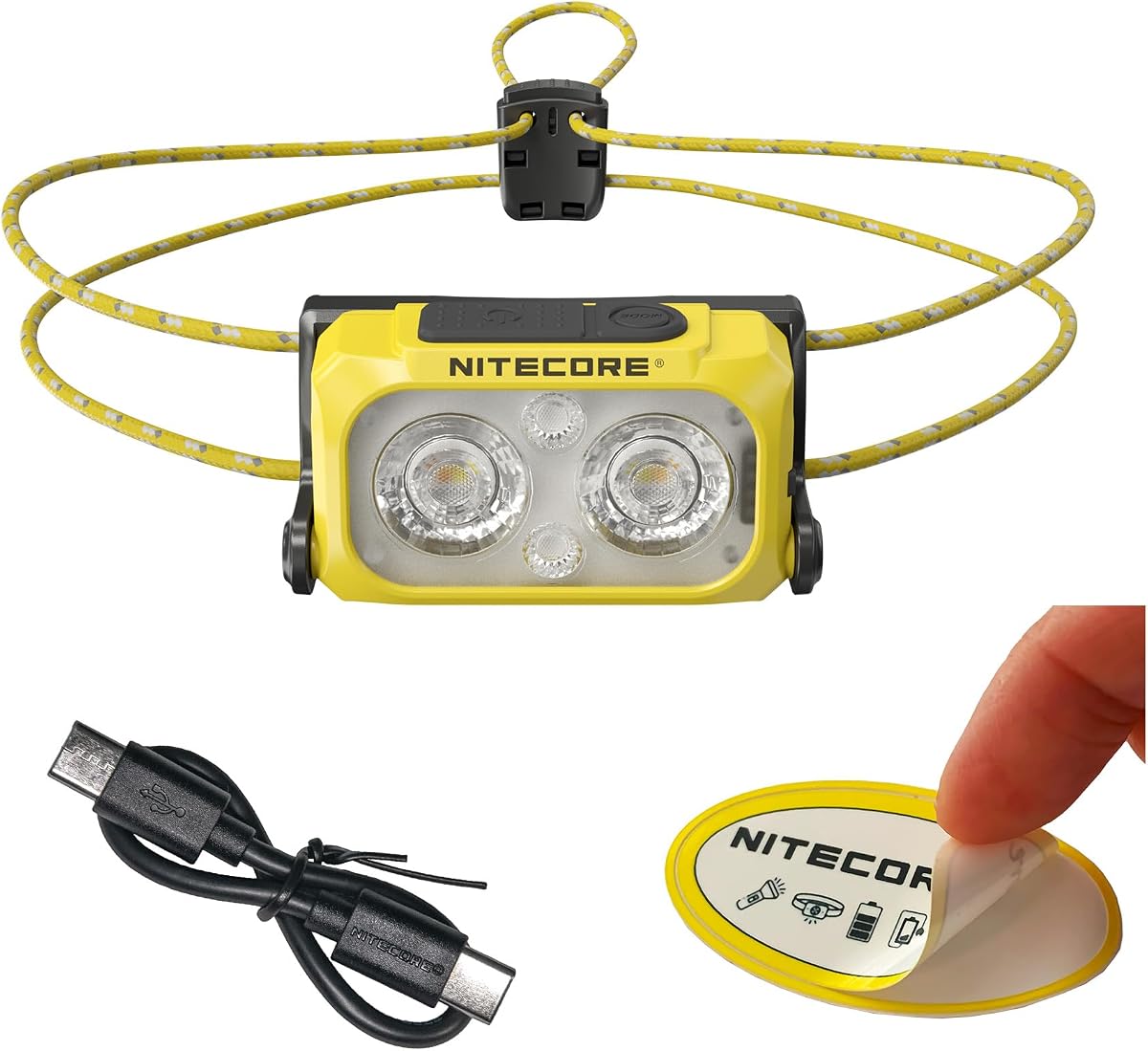 Nitecore NU25 400 UL Ultralight Rechargeable Headlamp