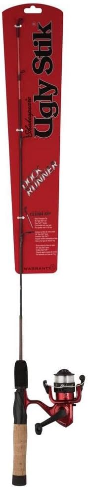 Ugly Stik Dock Runner Spinning Combo (3', Medium)