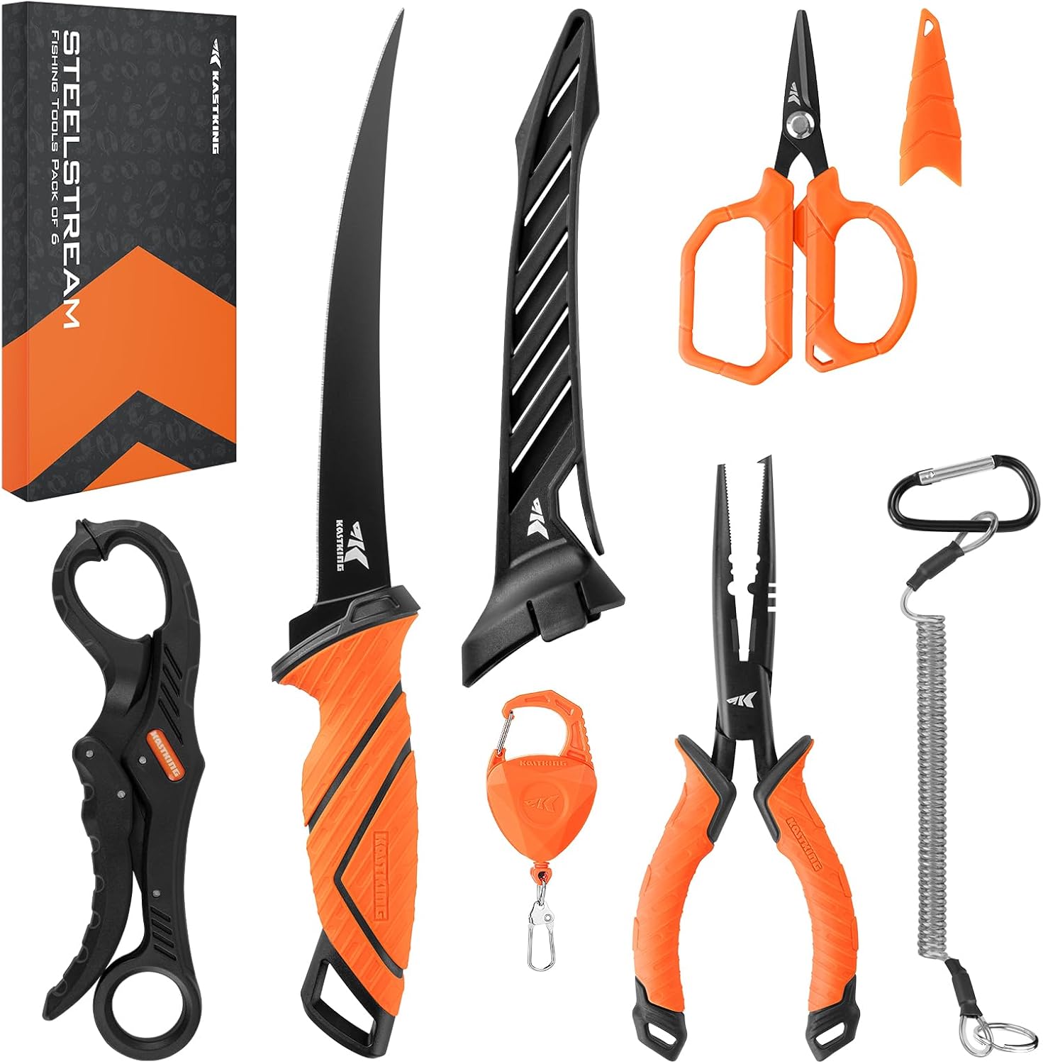 KastKing SteelStream 6pc Fly Tool Kit
