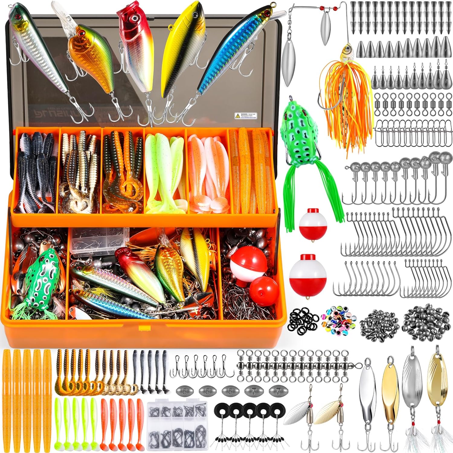 PLUSINNO 353/404pc Upgrade Tackle Kit