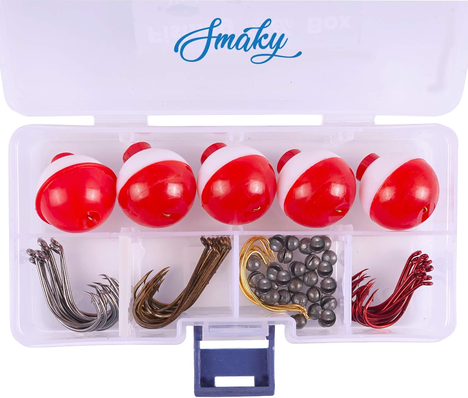 Smaky Beginners Fishing Tackle Kit (80pc)