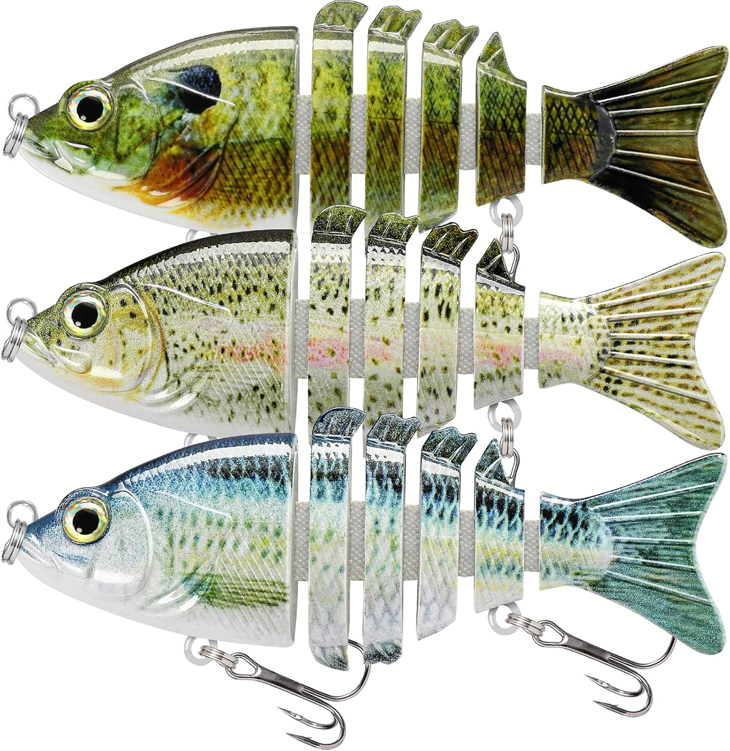 TRUSCEND Swimmax Jointed Swimbait (3-Pack)