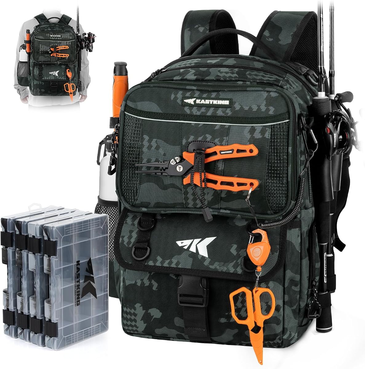 KastKing BaitSpace Tackle Backpack