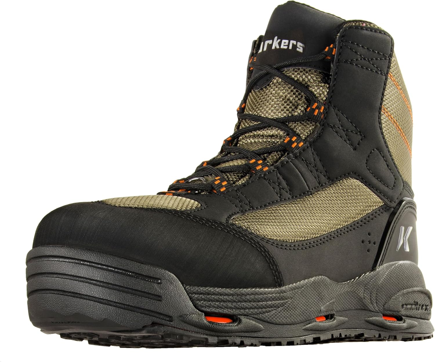 Korkers Greenback Wading Boot (Interchangeable Felt and Kling-On Soles)